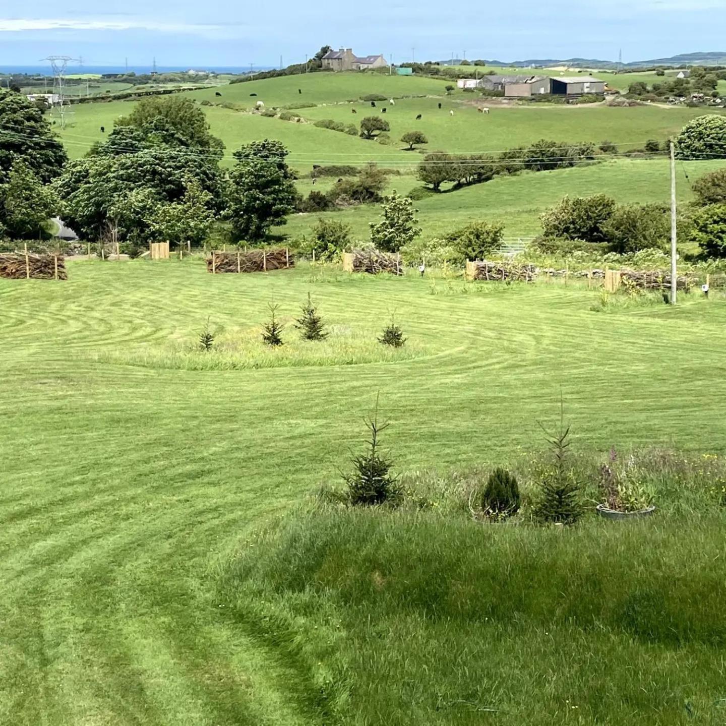 Beautiful 1-Bed Bell Tent In Holyhead Exteriör bild